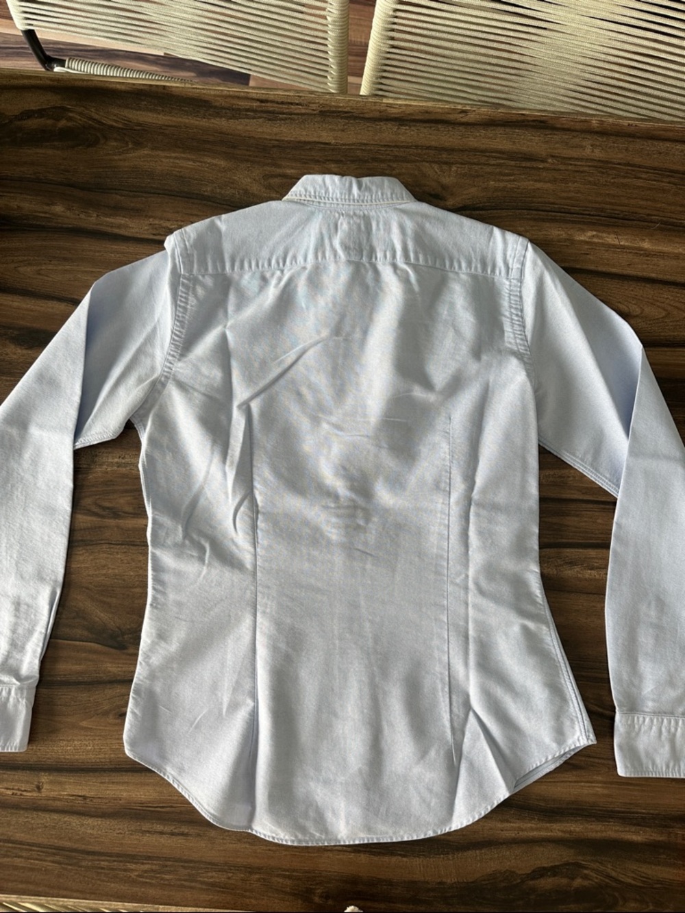 Ralph Lauren Light Blue Oxford Button-Down Shirt - Classic Polo Pony - Picture 3 of 5